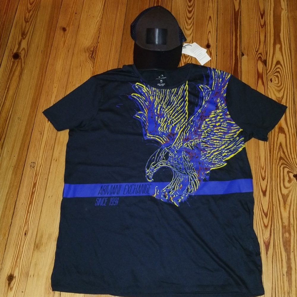 Men's T Shirt with cap